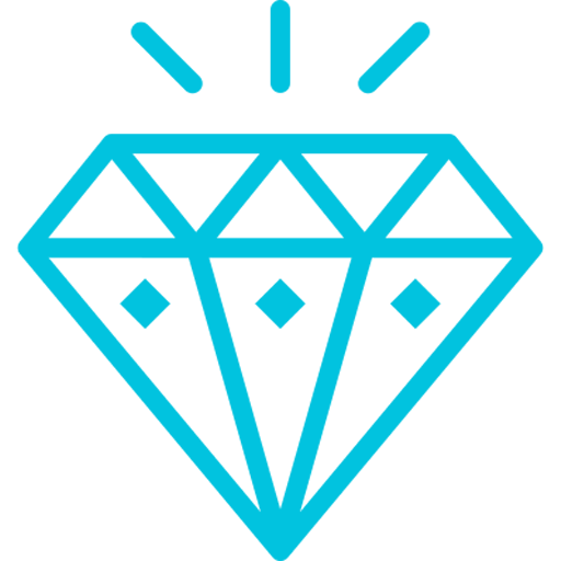 Complete Floors and Walls diamond icon